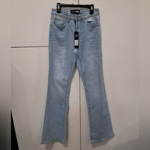 Fashion Nova "Jodie" High Rise Flare Jeans Size 5